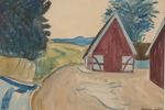 TAGE HEDQVIST (1909-1997), akvarell