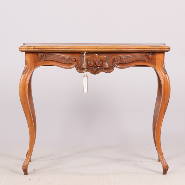 SPELBORD, 1800-talets slut, mahogny