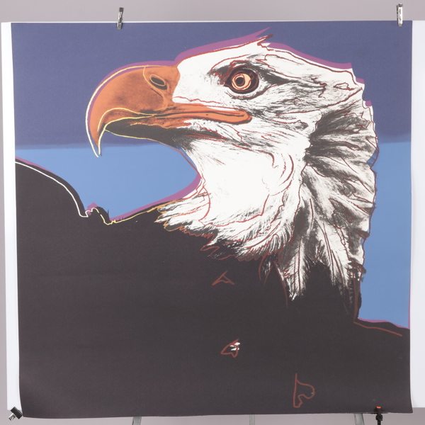 ANDY WARHOL, efter, "Bold eagle"