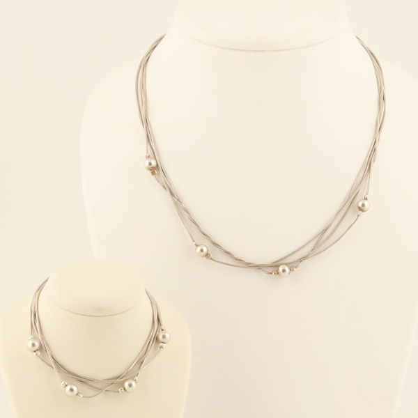 HALSBAND OCH ARMBAND, sterlingsilver