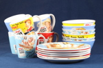 KELLOGG'S VINTAGE, frukostset 18 delar