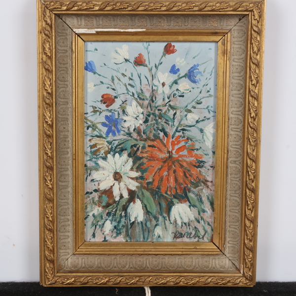 KARL ABEL (1891-?), Sommarblommor
