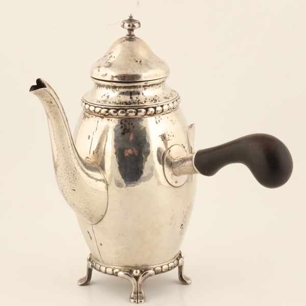 KAFFEKANNA, silver, empirestil