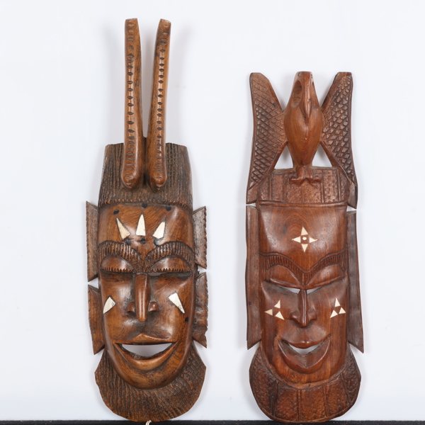 AFRIKANSKA MASKER, 2 st