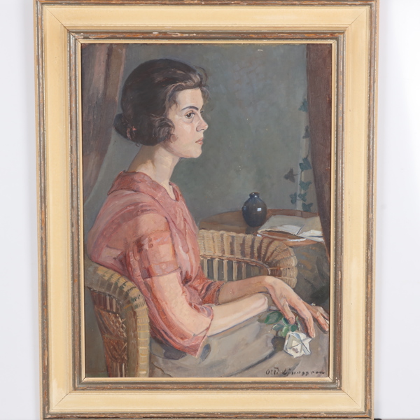 OLLE LJUNGGREN, (1921-2003) "Porträtt"