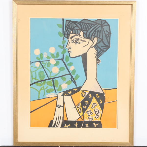 PABLO PICASSO, efter, litografi