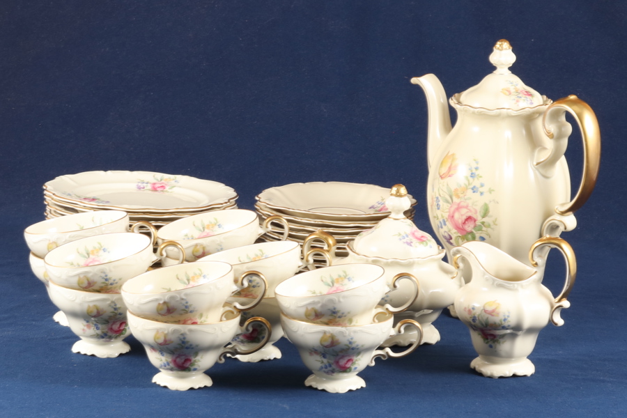 KAFFESERVIS, 25 delar, "Pompadour"