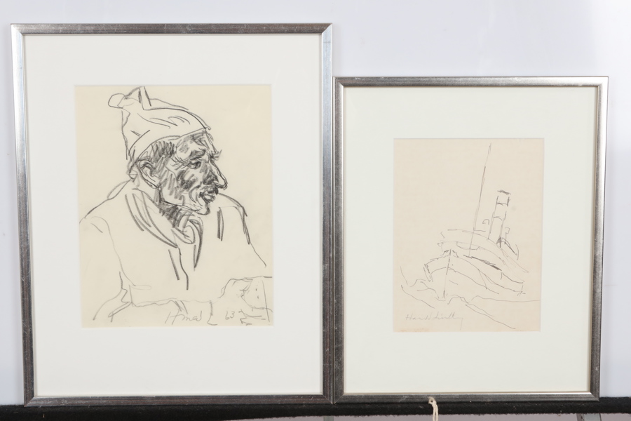 HARALD LINDBERG (1901-1976), 2 st