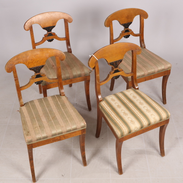 STOLAR, 4 st, empirestil omkr. 1900