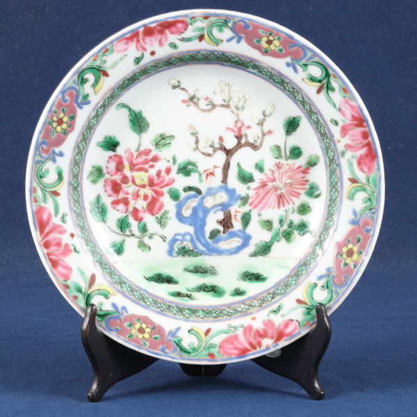 TALLRIK, Kina, 1800-tal