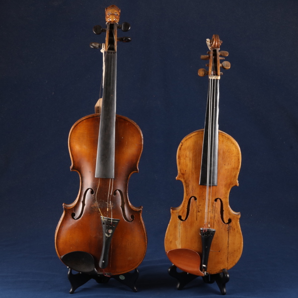 FIOLER, 2 st, 1800/1900-tal