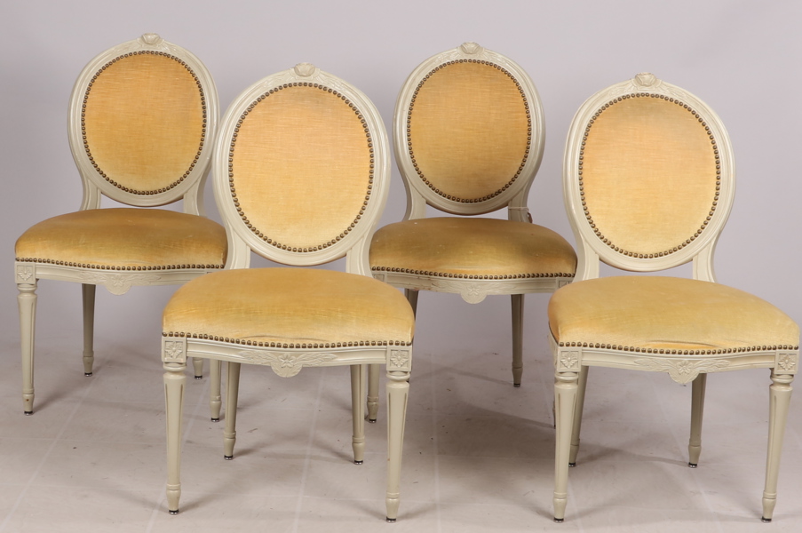STOLAR, 4 st, gustaviansk stil, 1900-tal