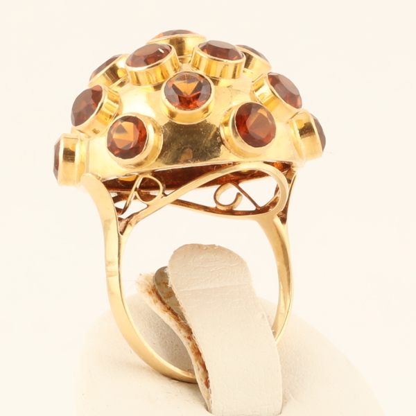 RING, 18 k guld, "Sputnik"