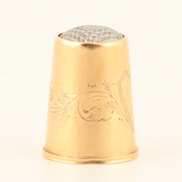 FINGERBORG, 18 k guld