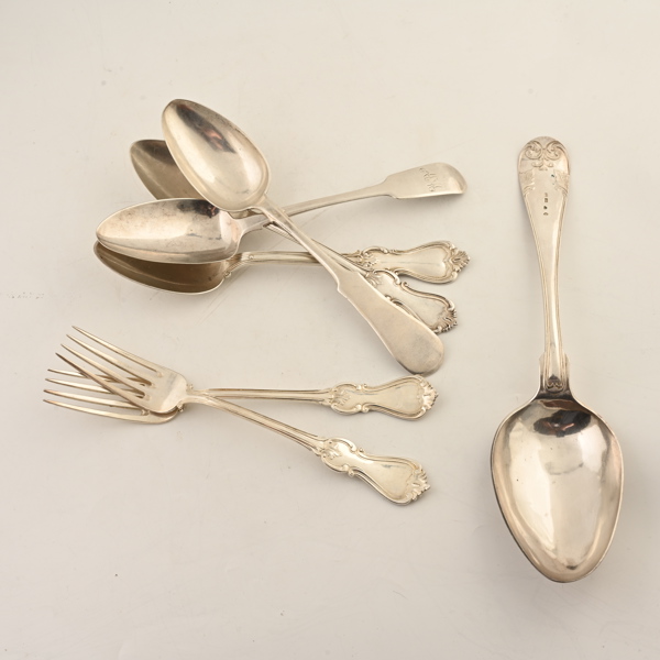 SKEDAR, GAFFLAR, silver