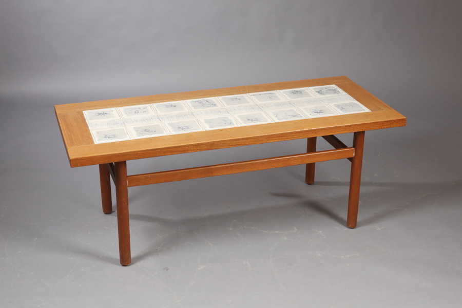 SOFFBORD, omkring 1970, teak