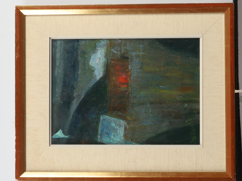 HELMUTH WEBER, (född 1936), olja på duk