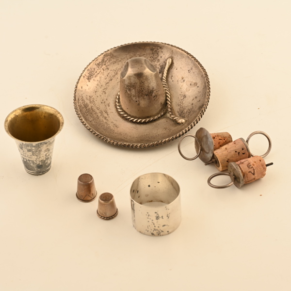 ASKFAT, BÄGARE,  mm, silver