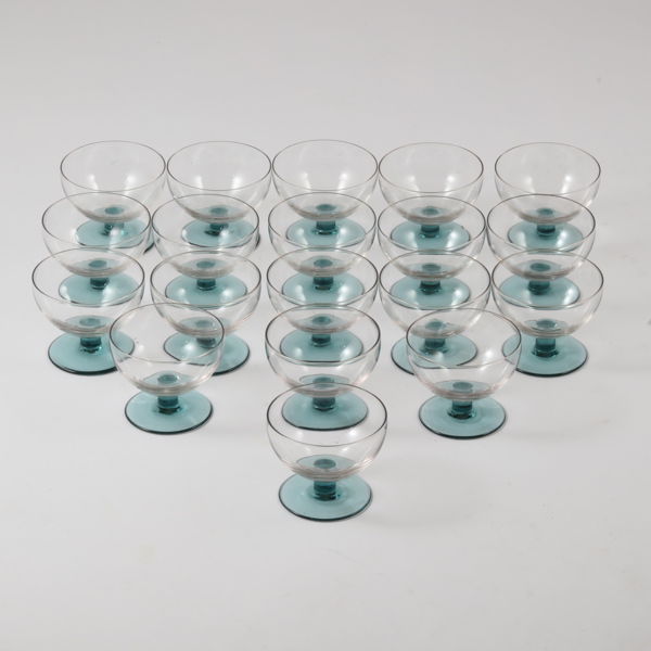 COUPEGLAS, 19 st, 1900-tal