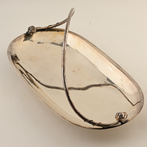 UPPLÄGGNINGSKÅL, nysilver, Danmark