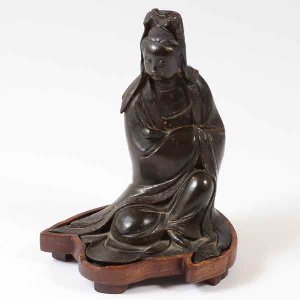 GUANYIN, Kina, brons, 17/1800-tal