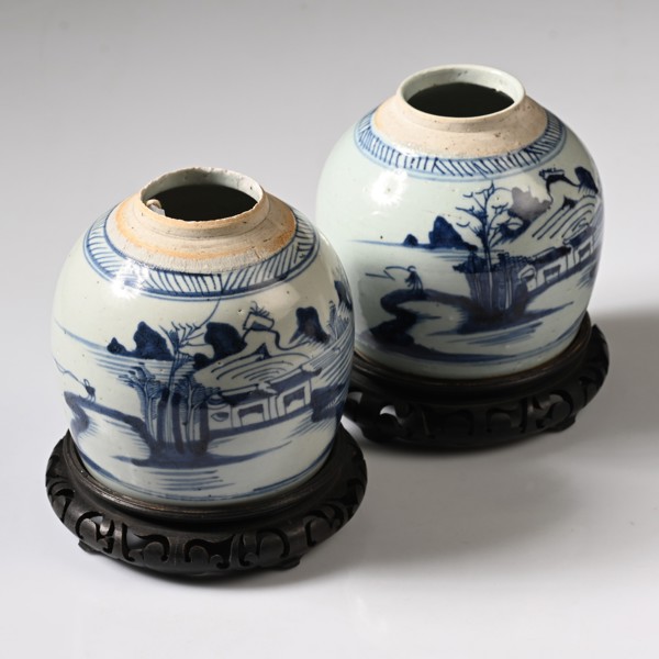 BOJANER, 2 st, Kina, 17/1800-tal