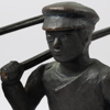 SKULPTURER, 2 st, brons, 1900-tal