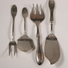 W.A BOLIN, silver, servisdelar 60 st