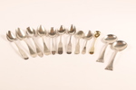 TESKEDAR, 12 st, silver, 18/1900-tal