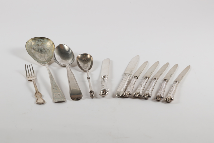 BESTICK, silver, 18/1900-tal