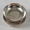 SKÅLAR, 8 st, silver, 1900-tal