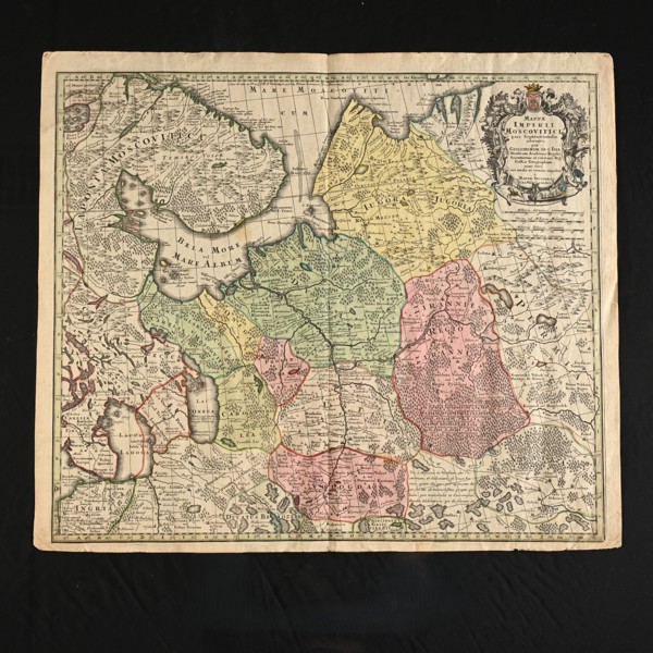 MATTHÄUS SEUTTER, karta, 1700-tal
