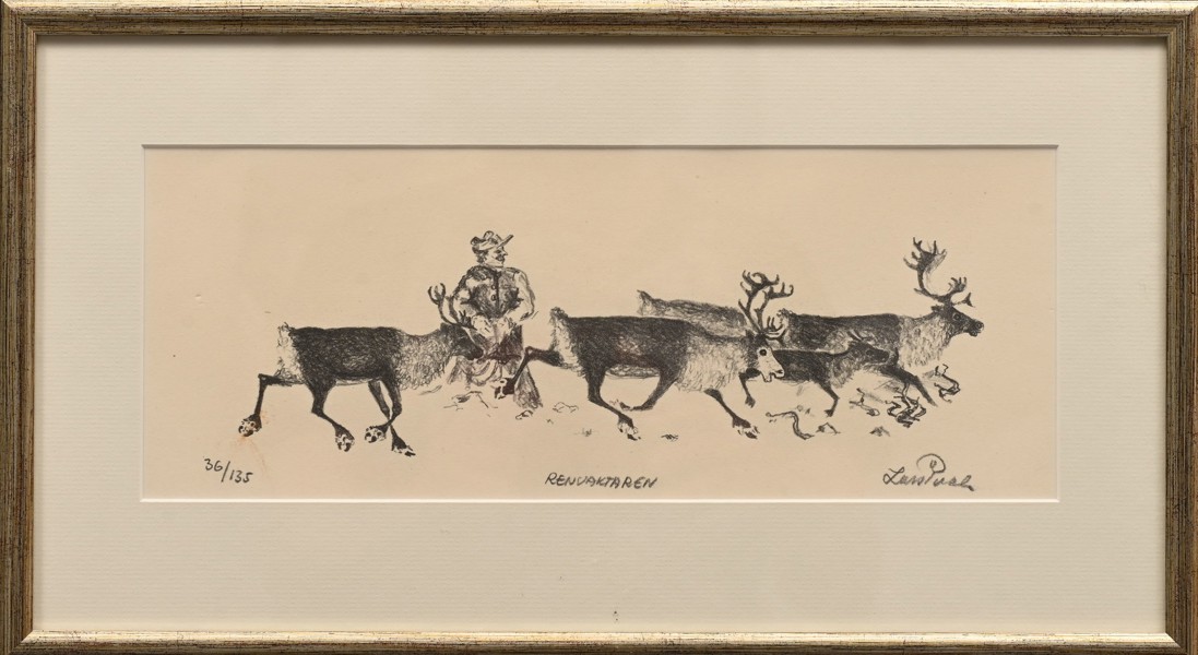 LARS PIRAK (1932-2008) "Renvaktaren"