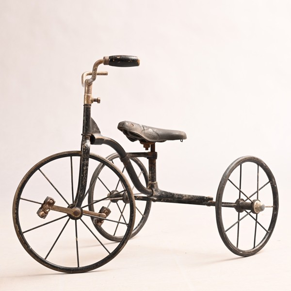 BARNCYKEL, trehjuling, 18/1900-tal
