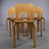 ALVAR AALTO. 6 stolar, Artek, Finland
