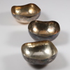 JAN LUNDGREN, skålar, 3 st, sterlingsilver