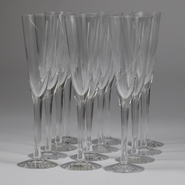 ANNA EHRNER, champagneglas, 12 st, "Line"