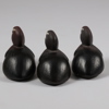 PAUL HOFF, figuriner, 7 st, stengods