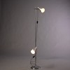 GOLVLAMPA, 1970/80-tal, aluminum