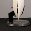 BRUNO GECCHELIN, bordslampa, "Pearl"