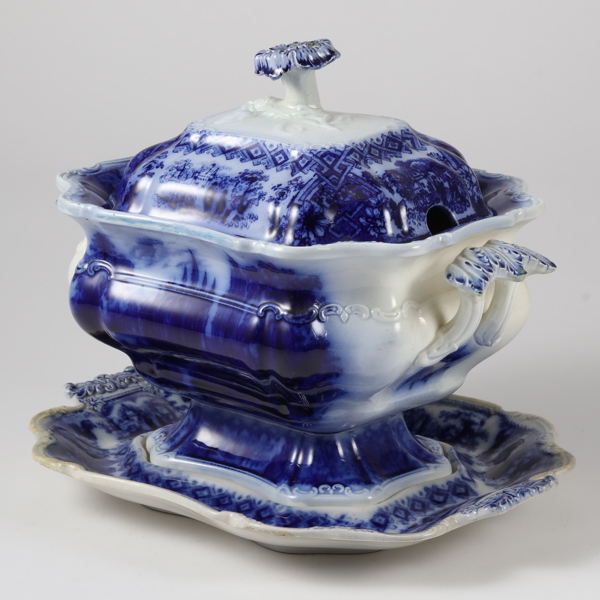 SOPPTERRIN, Gustavsberg, flintgods