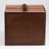 LÅDHURTS/DOKUMENTSKÅP, teak