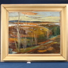 Kjell Rosén (1909-1982), landskap, signerad -37, olja på pannå, bildmått 46 x 55 cm