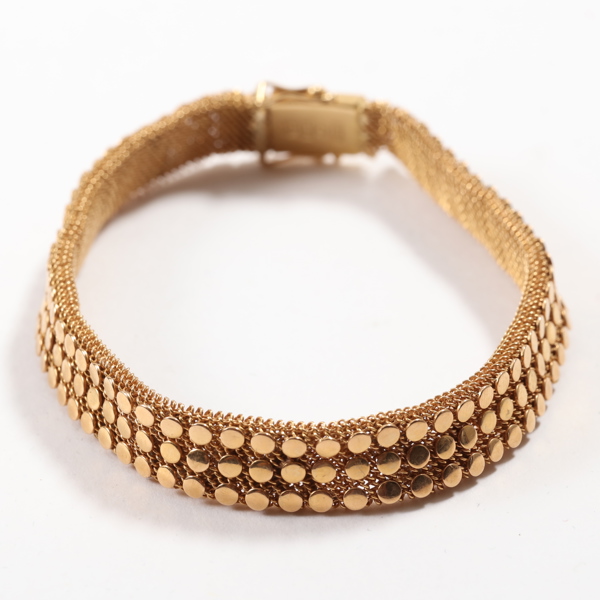ARMBAND, 18 k guld