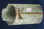 Vattenhink med handtag, zinkplåt, höjd 44, diam 24 cm
