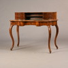 SKRIVBORD MED UPPSATS, 1800-tal