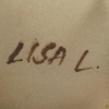 LISA LARSON, figuriner, 2 st, "Bulldog"