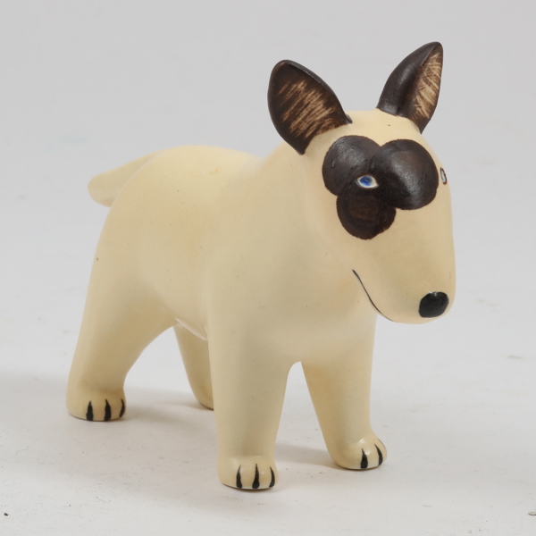 LISA LARSON, figurin, "Bullterrier"