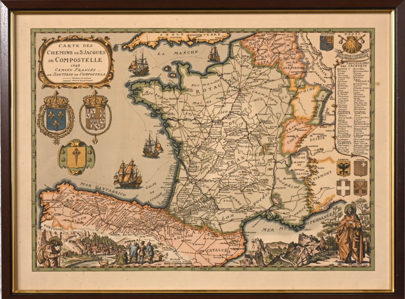 KARTA, 1900-tal, efter äldre förlaga