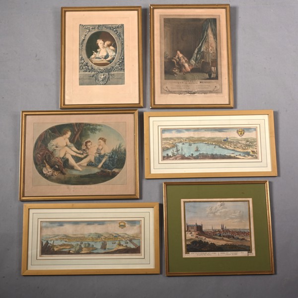 GRAVYRER, 6 st, 17/1800-tal